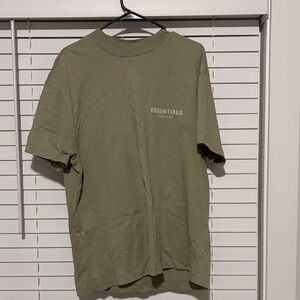 Essentials Khaki Men's Short Sleeve Tee